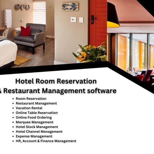 hotel Room Reservation & restaurant management software