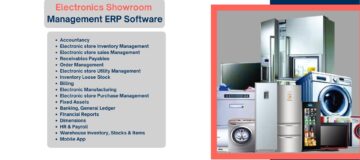 Electronics showroom Management software