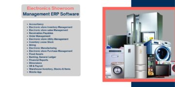 Electronics showroom Management software