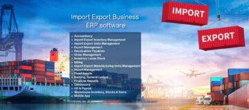 Import Export Business ERP software