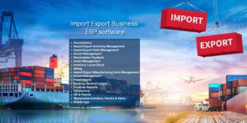 Import Export Business ERP software